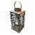Mid Century Hand Created Adirondack Style Wood Candle Holder For Sale