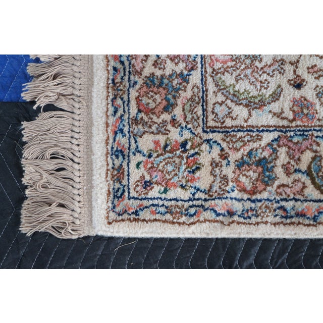 Karastan 100% Wool Oriental Palmette Animal 738 Area Rug Runner Mat 2.5' X 9' For Sale - Image 4 of 13