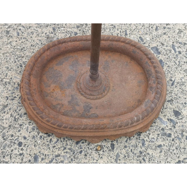 Cast Iron Umbrella Stand, 1950s For Sale - Image 4 of 7