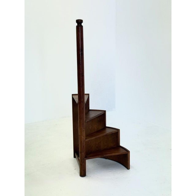 Vintage Teak Library Stairs by Franco Albini For Sale - Image 5 of 13