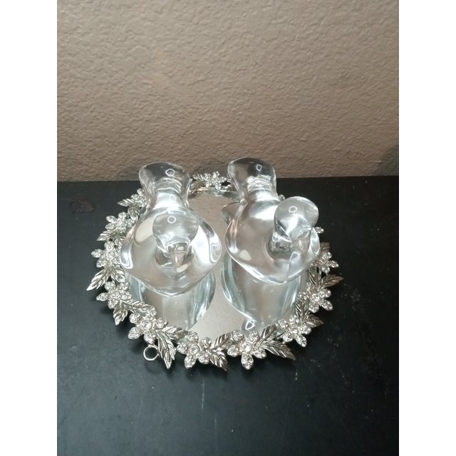 Gorgeous Pair of Baccarat France Crystal Dove Figurines For Sale In Dallas - Image 6 of 7