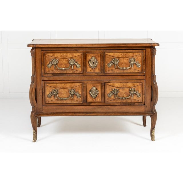 Wood French Mazarin Commode, 18th Century For Sale - Image 7 of 7