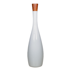 Jacob E Bang for Kastrup/Holmegaard Opaline Tall Bottle c.1957