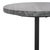 Spritely Home Sumer Marble Drink Table in Grey Marble / Black For Sale - Image 4 of 8