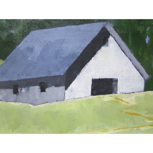 Santa Maria Barn Art Lynne French California Landscape Oil Painting For Sale In Orlando - Image 6 of 6