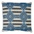 Schumacher Manta Performance Pillow in Blue For Sale