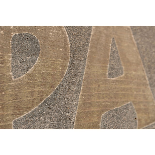 Wood Early 20th Century Shoe Repair Smaltz Storefront Sign For Sale - Image 7 of 10