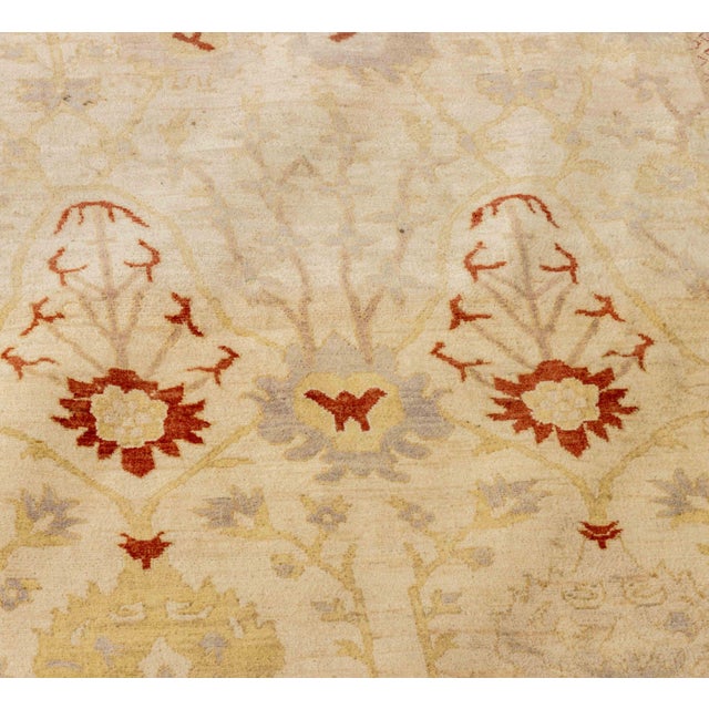 Turkish Oushak Carpet, 18' X 11' 11" For Sale - Image 9 of 11