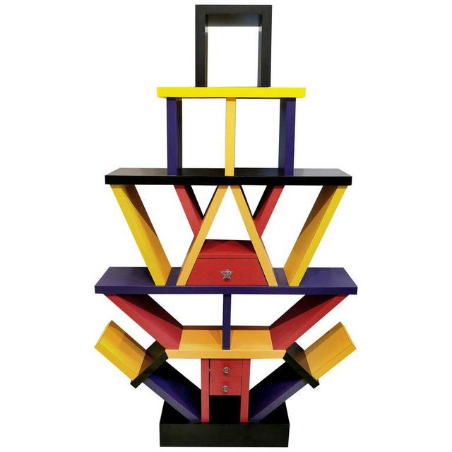 1980s Memphis Style Étagère For Sale - Image 11 of 11