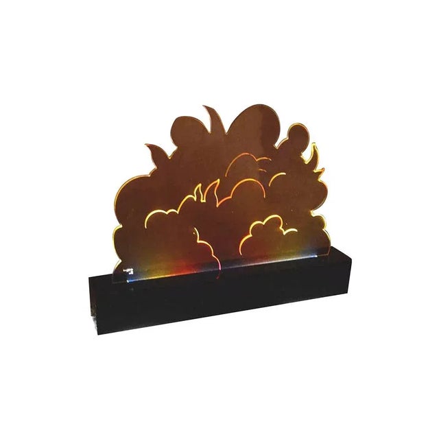 Siepe Acrylic Glass Illuminated Prototype Sculpture by Gino Marotta for Studio Superego, 2000s For Sale - Image 9 of 9