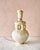 Gorgeous stoneware vase with a white and coffee glaze, this unique design is a perfect vessel for an off-beat overflowing...