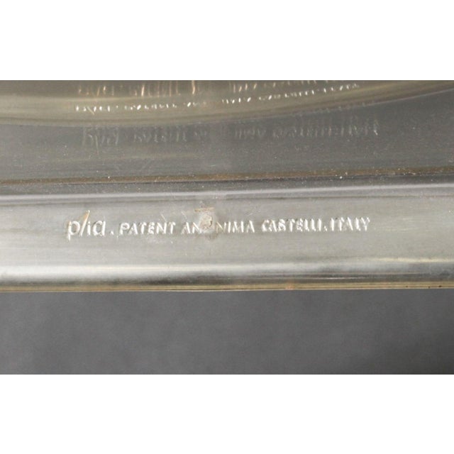 Late 20th Century Piretti X Castelli "Plia" Lucite Folding Chairs, 4 For Sale - Image 5 of 5