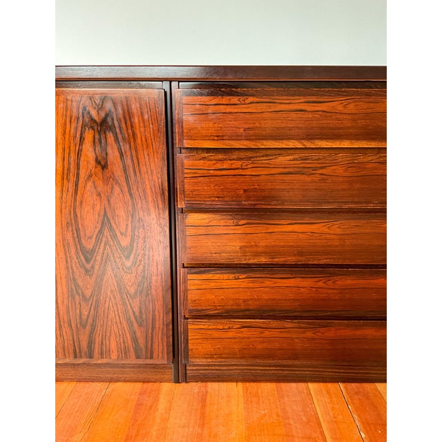 1960s Rosewood Danish Modern Sideboard by Scan-Flex For Sale - Image 14 of 16
