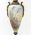 Metal Sevres Blue Ground Ovoid Vase Mounted as Lamp For Sale - Image 7 of 9