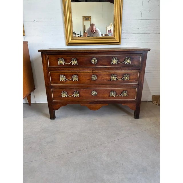 18th Century French Louis XVI Chest of Drawer / Commode For Sale - Image 4 of 12