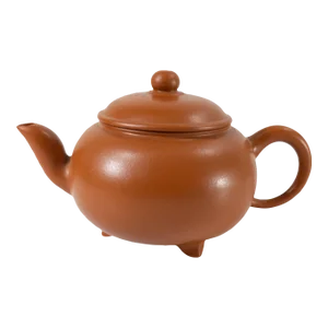 20th Century Chinese Miniature Yixing Zisha Teapot With Signatures