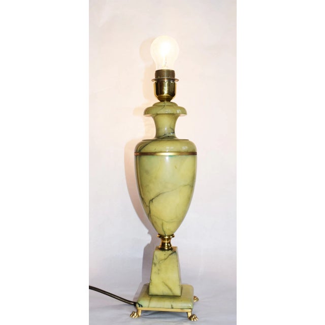 Large Marble Table Lamps, 1960s, Set of 2 For Sale - Image 6 of 8