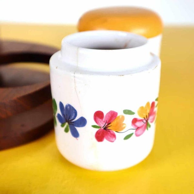 Ceramic Jars by Franco Pozzi, Set of 5 For Sale - Image 6 of 12