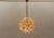 Gold and Glass Snowflake Lamp from Zero Quattro, Italy, 1960s For Sale - Image 10 of 15