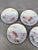 Ceramic Early 20th Century Antique Kutani Hand Painted Koi Plates, Signed- Set of 9 For Sale - Image 7 of 12