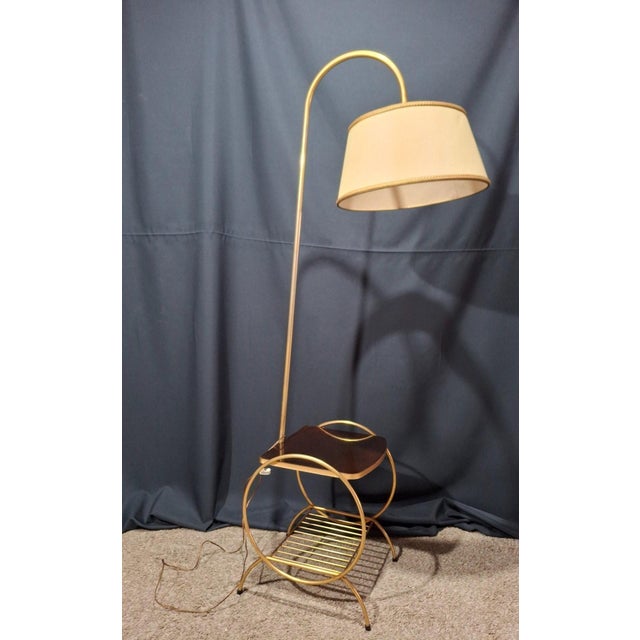Floor Lamp with Reading Light, 1950s For Sale - Image 10 of 10