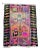 Vintage Multicolor Turkish Small Rug For Sale