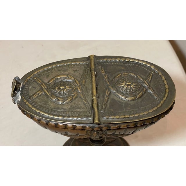 This antique 18th century handmade thurible incense Boat is a stunning piece of history. The intricate details and...