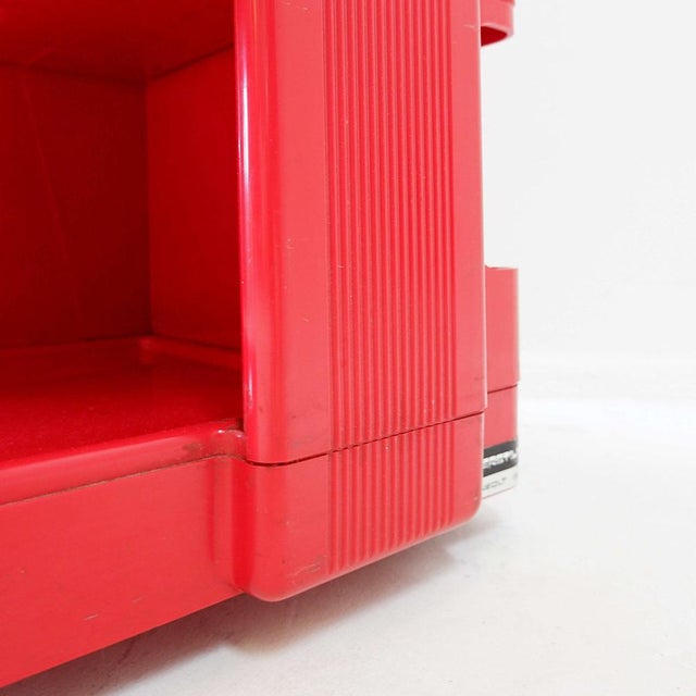 Plastic Vintage Artist's Trolley by Giovanni Pelis for Neolt Superstile, 1960s For Sale - Image 7 of 16