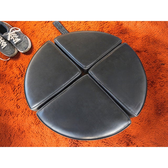 Contemporary Late 20th Century Four Piece Ottoman For Sale - Image 3 of 10