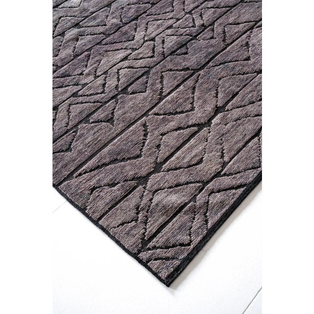 Brown Vintage Afghan Tulu Area Rug For Sale - Image 8 of 12