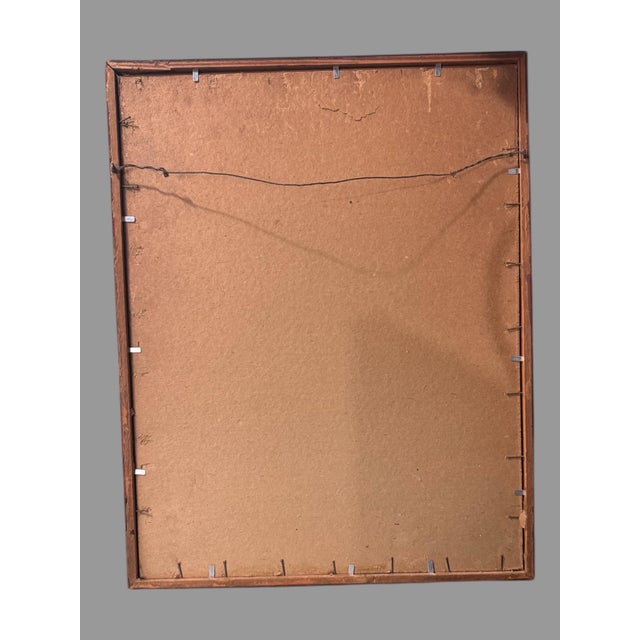 Blue Antique Japanese Wood Block Print of a Kabuki Actor by Utagawa Kunisada For Sale - Image 8 of 8