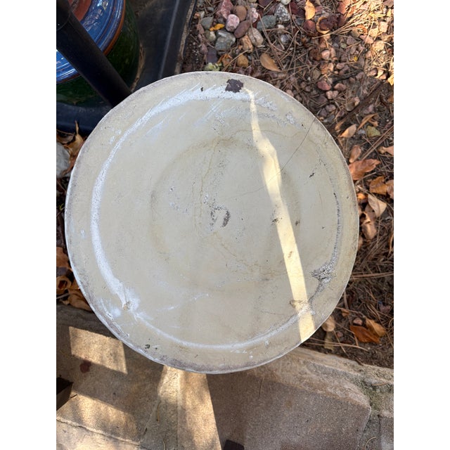 1900 - 1909 Antique 6-Gallon Two-Tone Stoneware Crock Manufactured by Burley & Winter Pottery For Sale - Image 5 of 5