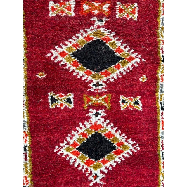 Vintage Moroccan Rug, 1940s For Sale - Image 15 of 18