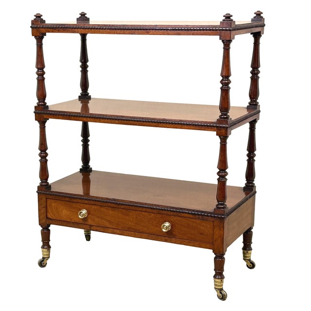 Regency Mahogany Étagère Whatnot, 1820 For Sale - Image 14 of 14
