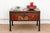 Vintage Painted Chest on Iron Stand End Table For Sale - Image 10 of 10