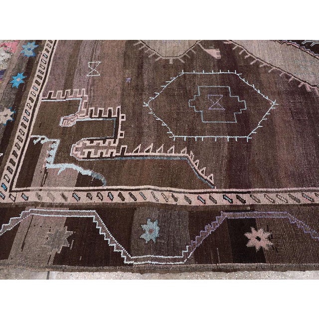 Mid 20th Century Galerie Shabab Collection Mid-20th Century Turkish Anatolian Tribal Carpet For Sale - Image 5 of 8