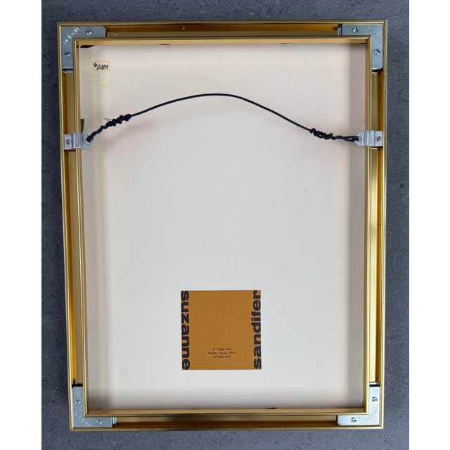 Vintage Mixed Media Painting by Suzanne Sandifer For Sale - Image 11 of 12