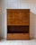 Early 20th Century Italian Wooden Filing Cabinet with Tambour Door For Sale In Atlanta - Image 6 of 18