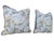 Green Custom Schumacher Yangtze River Chinoiserie Pillows - A Pair For Sale - Image 8 of 16