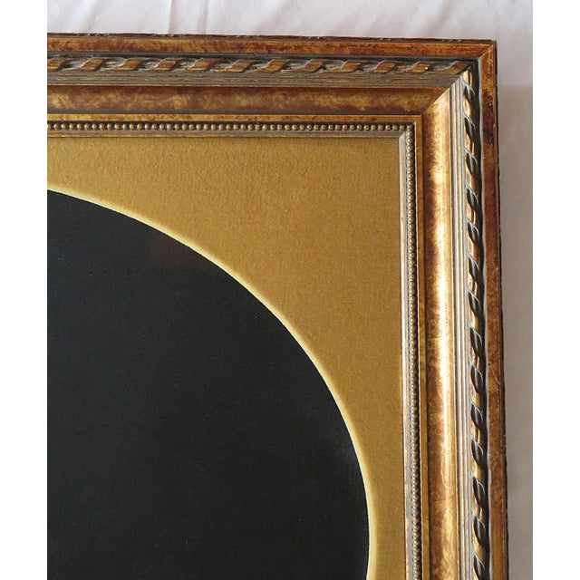 Mid 19th Century Pair of 19th C. Oil Portrait Paintings of Husband & Wife With Provenance Antique Victorian American School For Sale - Image 5 of 8