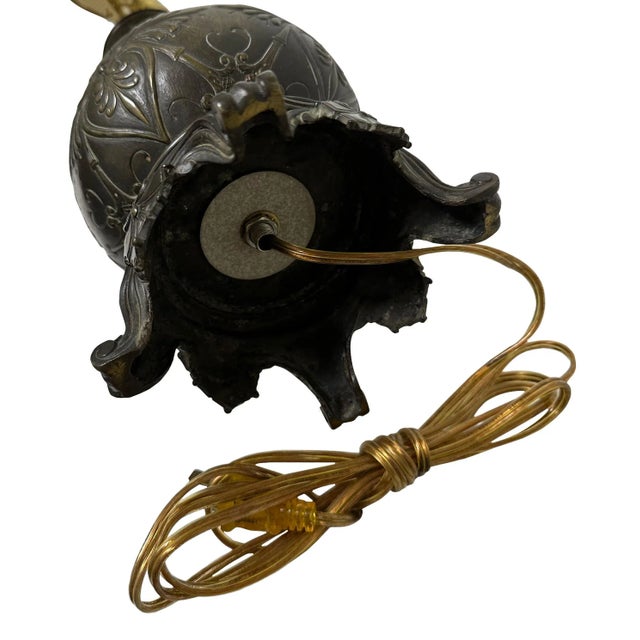 Early 20th Century Vintage French Empire Lamp For Sale In Tampa - Image 6 of 7