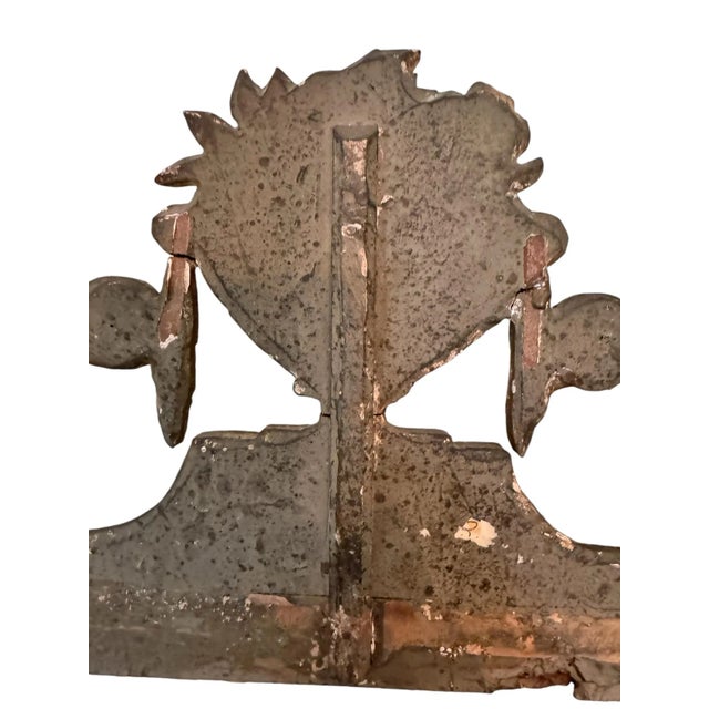 Wood Fine 18th Century French Gilt Wood Mirror, Circa 1755 For Sale - Image 7 of 9