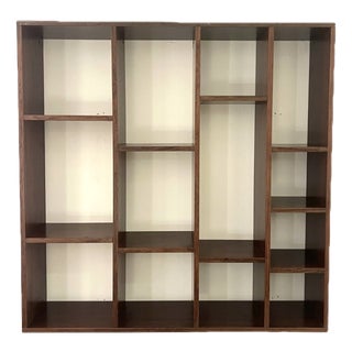 Mid-Century Modern Open-Backed Bookcase, Italy, 1960s For Sale