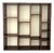 Mid-Century Modern Open-Backed Bookcase, Italy, 1960s For Sale