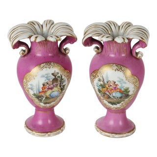 China Vases from KPM, Set of 2 For Sale