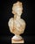 Stone Unknown, Bust of Marie Antoinette, Carrara Marble For Sale - Image 7 of 9