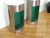 1970s 1970's Pace Style Polished Stainless Steel Pedestals - a Pair For Sale - Image 5 of 11