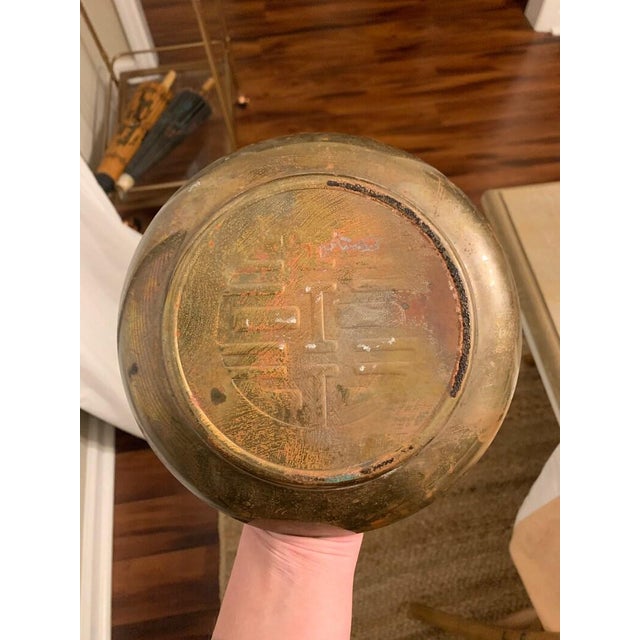 1900 1909 Antique Chinese Copper Brass Motif Bowl Chairish