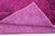 Ariana Overdye 3'11" X 5'9" Hand-Knotted Luxury Rug – Magenta For Sale - Image 10 of 10
