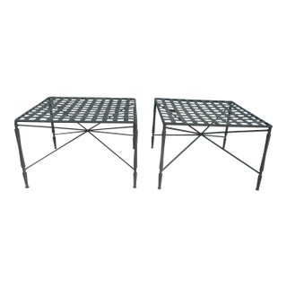 Mid 20th Century Mario Papperzini for Salterini Side Drink Tables - Set of 2, Attributed For Sale